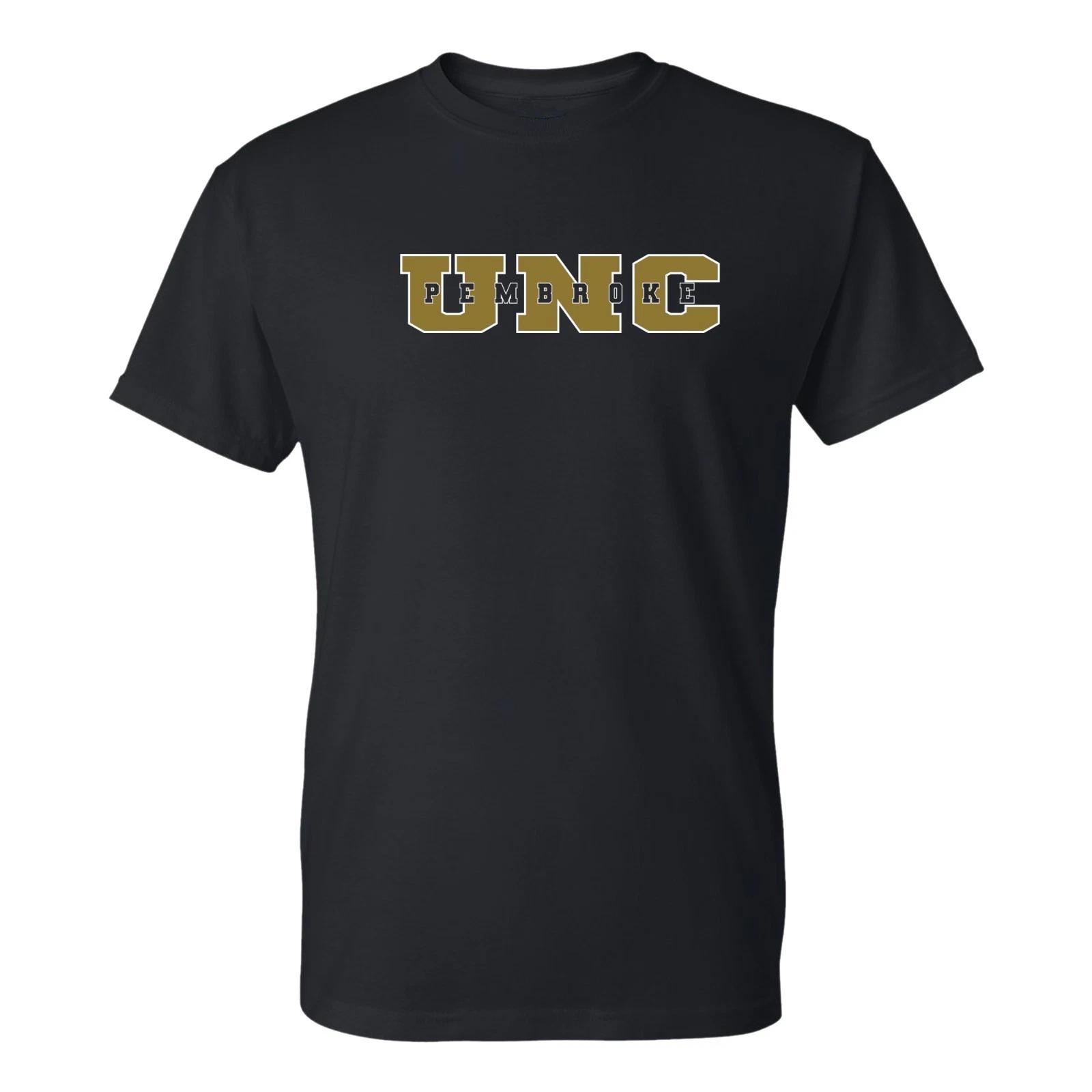 UNC Pembroke Basic Block T-Shirt - Black 3XL