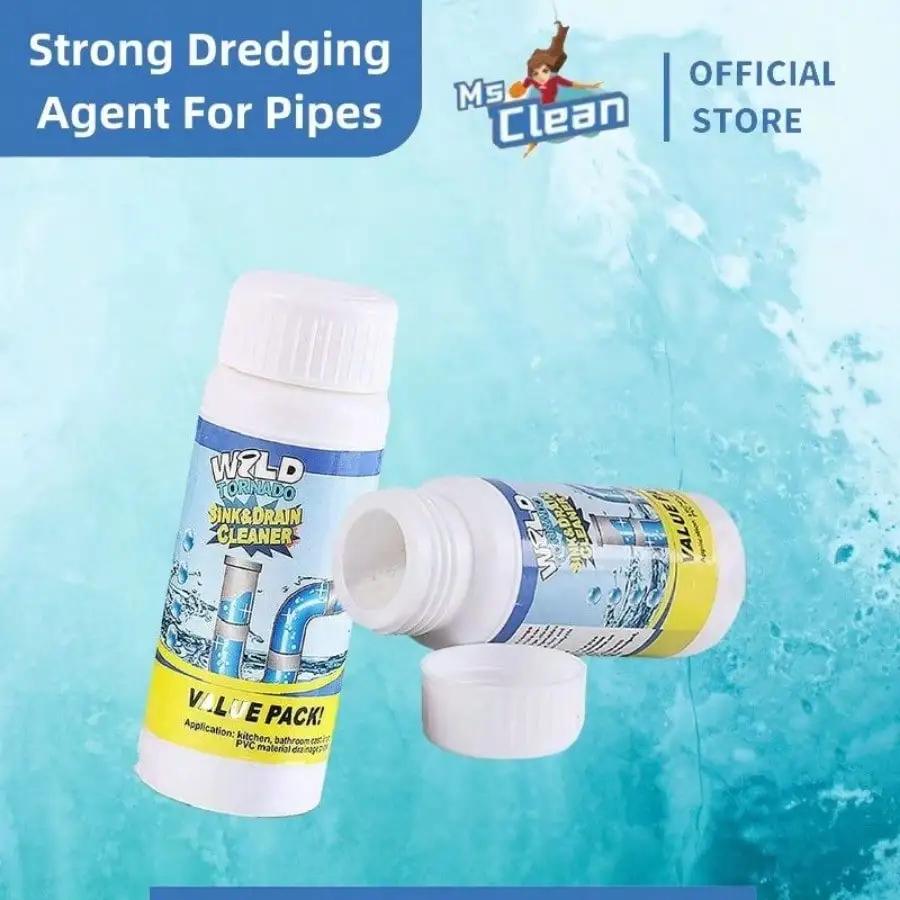 1/2/3/6/9/12pcs Sink & Drain Cleaner Powerful Pipe Dredging Agent Fast Foaming Sink and Drain Cleaner for Kitchen Pipes