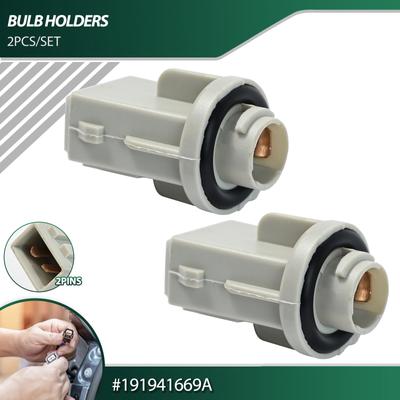 2 stücke Auto Seite Lampe Glühbirne Halter Buchse 191941669A Für VW T4 Transporter 1990 Zu 2003 Auto Lichter Basis Autos teile