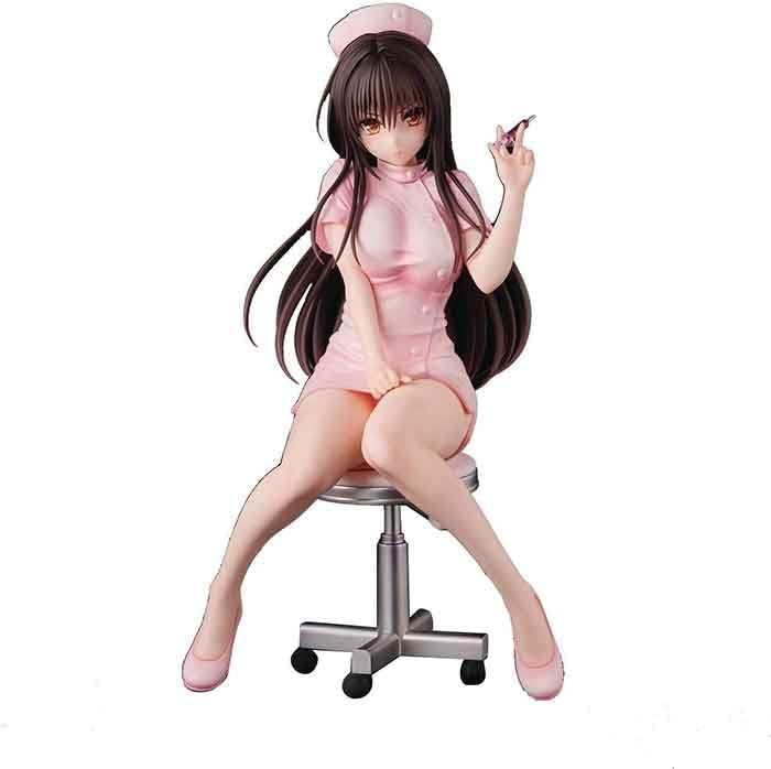 Yui Kotegawa Nurse Costume PVC ABS Painted Complete Figure Pink Height 22cm 4589642714415 "To LOVE-Ru Darkness" Non-scale & Approx.