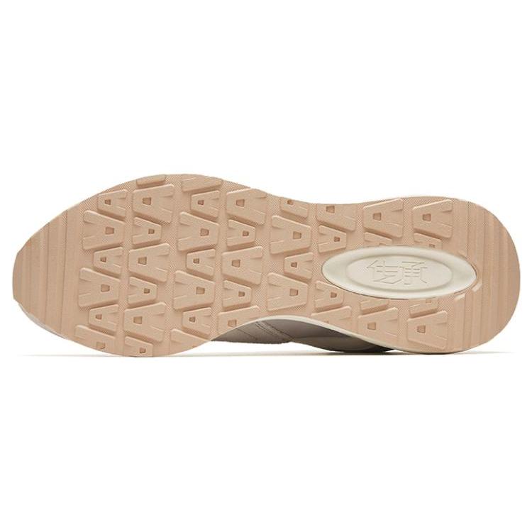 Anta Life Collection Campus Cultural Heritage Breathable And Wear Resistant Low Top Sports Casual Shoes Gray White 112248877-1