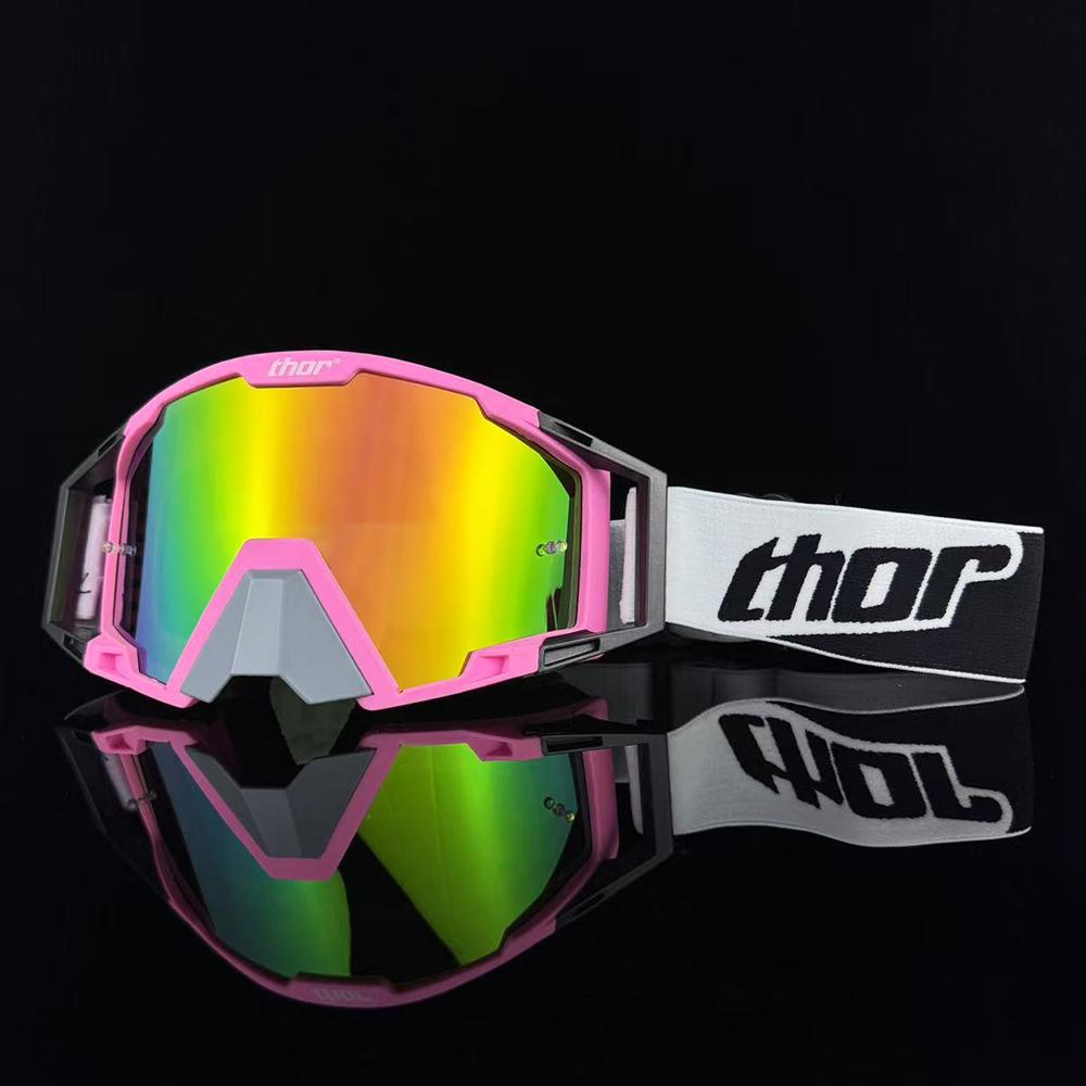 Newest Motocross Goggles Motorcycle Glasses Off-road Sunglasses For Man MX ATV Mask Windproof Protection Cycling Racing Goggles