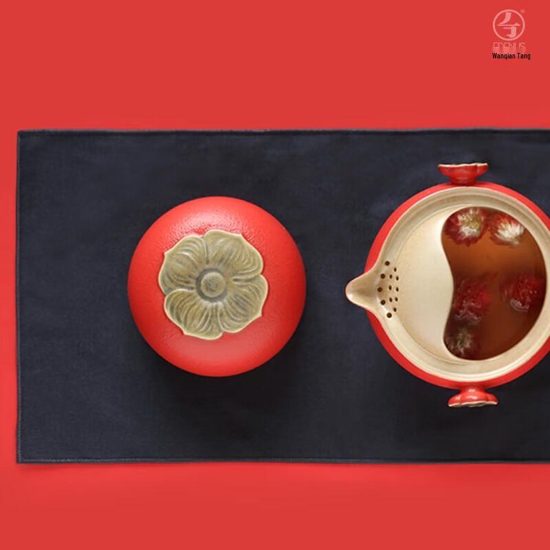 WanqianTang Ceramic Travel Tea Set
