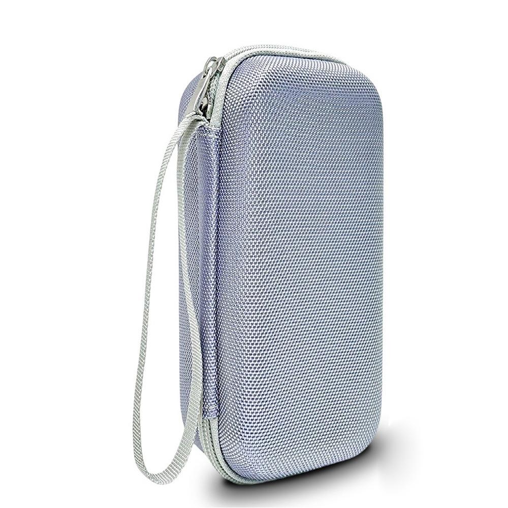 Dual Compartment Glasses Storage Box Mesh Zipper Pocket Spectacles Storage Bag  Daily Use