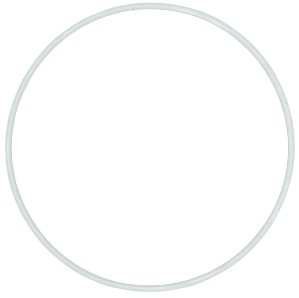 Koło Ring Obręcz Metalowa Biała Łapacz Snów 30Cm