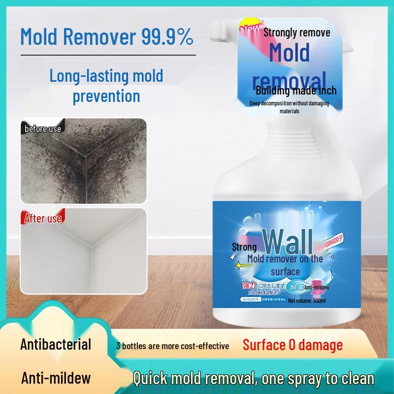 Safe Non-Toxic Mold Remover: Strong, Effective Stain Cleaner for Walls