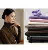 Women's Seamless Merino Wool Base Layer Top - Machine Washable & High-End Knitwear