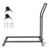 Folding Chair Rack Cart for 25 Chairs of 300 LBS L-shape Vertical