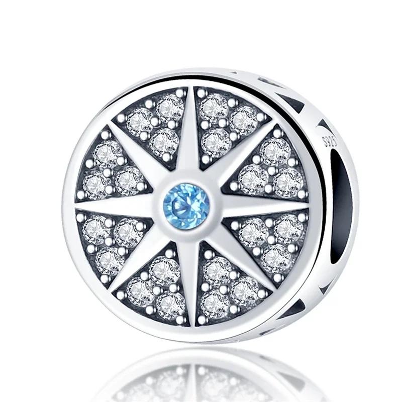 Copper Blue Devil Demon Eyes All-Seeing Eye Mini Dangle Original Beads Charms For Pan Bracelet Jewellery Gift