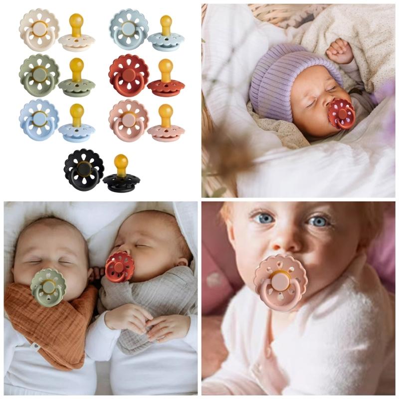 Stressabbau Babyschnuller Weiches Silikon Neugeborene Beruhigungsschnuller Ergonomisch Reduziert Schnarchen zur Angstreduzierung
