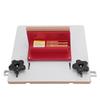 Router Table Box Joint Jig with 1 4 3 8 1 2 Inch Brass Keys Adjustable Jig with 3 4 Inch Miter Slot for Table Saw