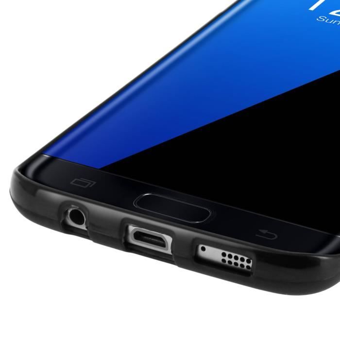 Coque - AVIZAR - Samsung Galaxy S7 Edge - Silicone - Anti-gravité - Souple