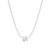 Necklace - LUXENTER - Laino - Brilliant Zircon - Silver Finish - Length 44.5 + 5 Cm