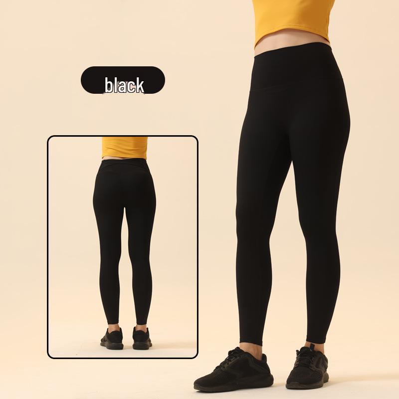 

Nude Feel High Elasticity Women s Yoga Pants - High Waist, Hip-Lifting, Tummy Control, Quick-Drying Sports Leggings L