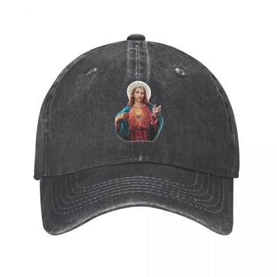Jesus Christ Saviour Stuff Unisex Women Baseball Caps Distressed Denim Caps Hat Classic Outdoor Summer Snapback Cap