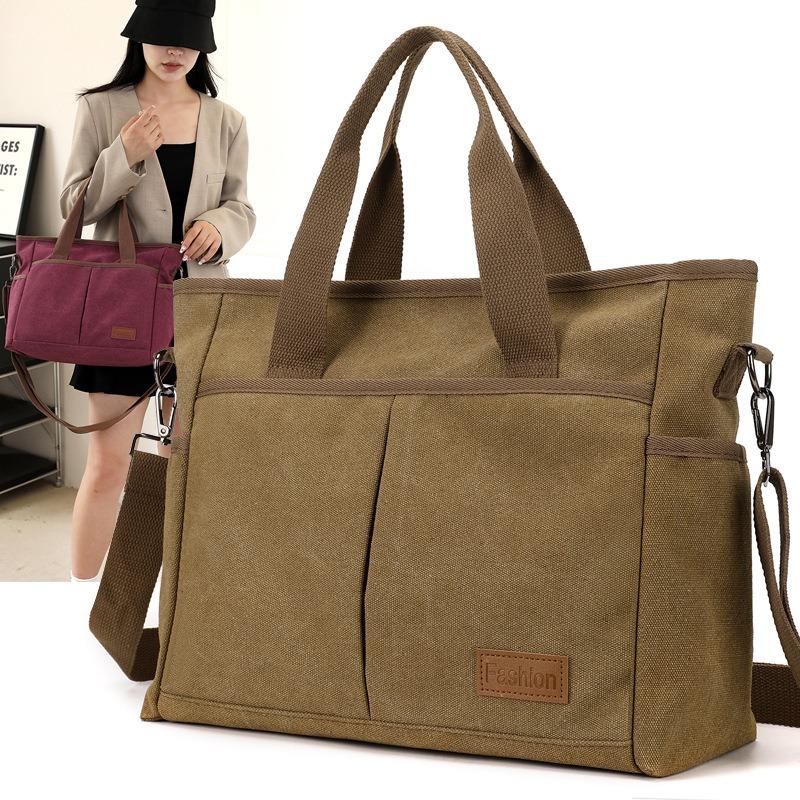 Stylish Large-capacity Tote Bag, New Casual and Simple Commuter Shoulder Bag, Versatile and Lightweight Messenger Bag