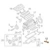2025 New Automotive Accessories for E88 E90 E91 Car Engine Oil Pan Bolt 11130392549