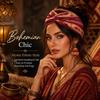 3pcs Wide Women's Hairband Set Boho Women's Earrings Set  Hair Accessories