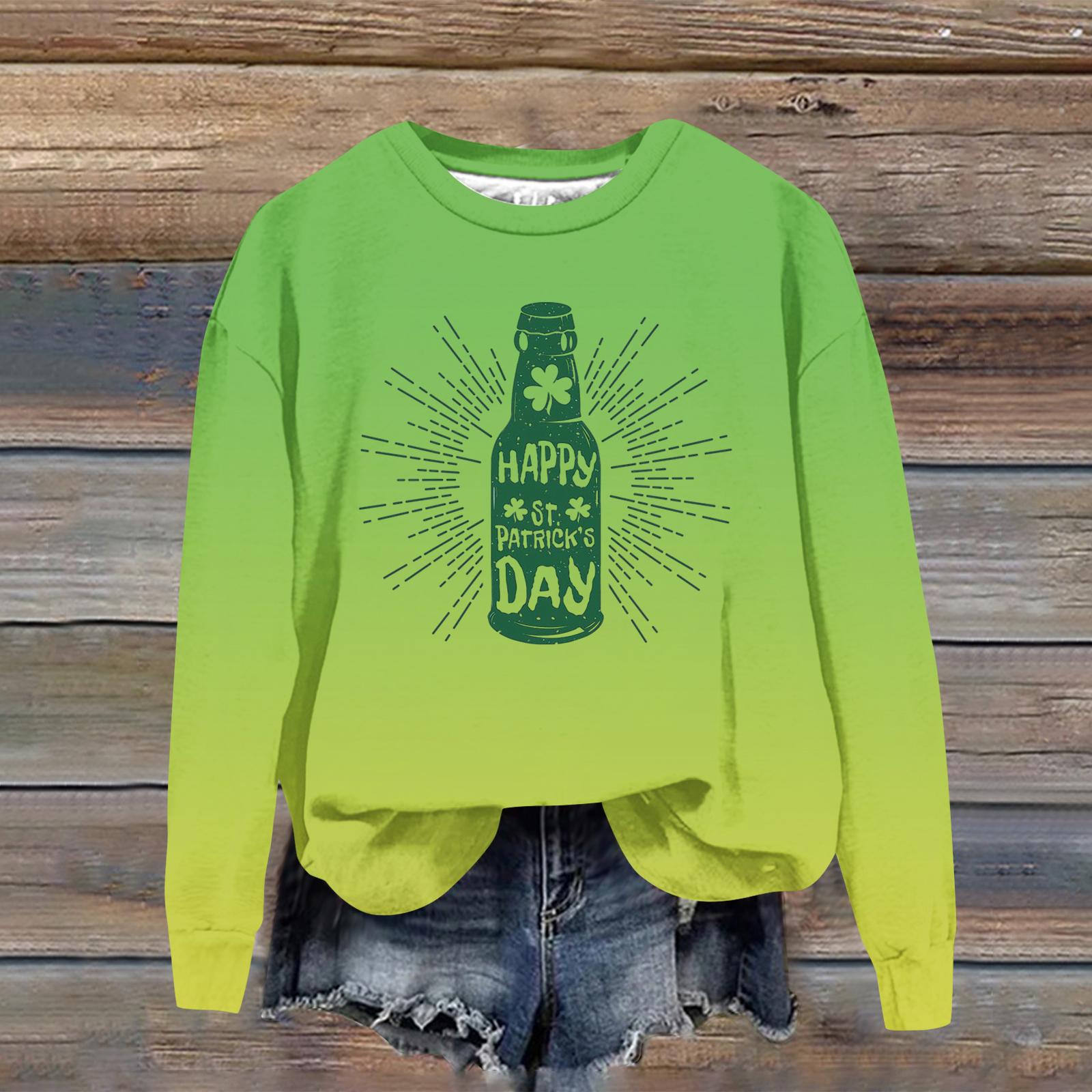 

Женская модная повседневная толстовка с длинным рукавом, свободного кроя, с принтом L армия зеленый