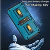 Power Tools Parts for Makita 14.4V 18V Lithium Battery DC18RD Portable Fast Charger BL1830 BL1860B BL1850B BL1430 BL1460 DC18RC