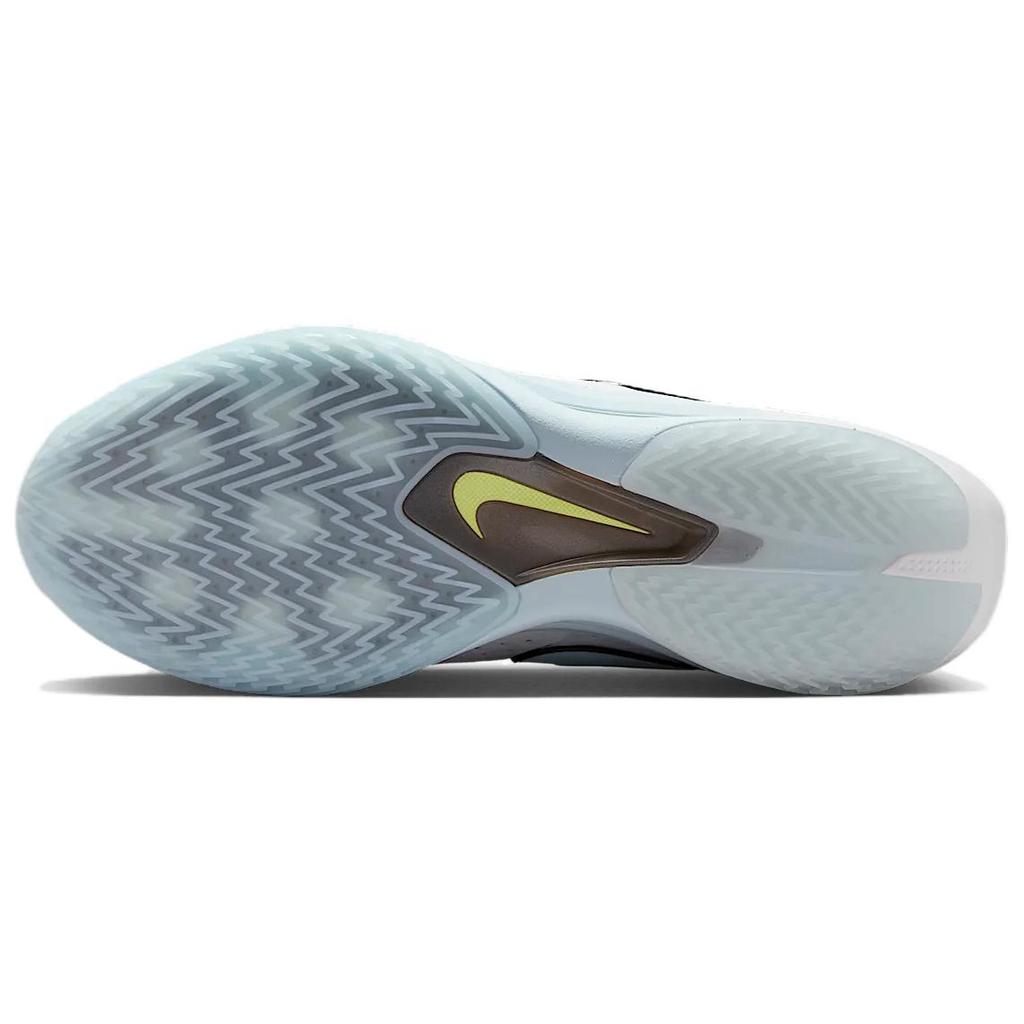 Nike Air Zoom GT Cut 3 EP White Glacier Blue Men Sneakers Metallic-Silver Light-Lemon-Twist Black DV2918-104