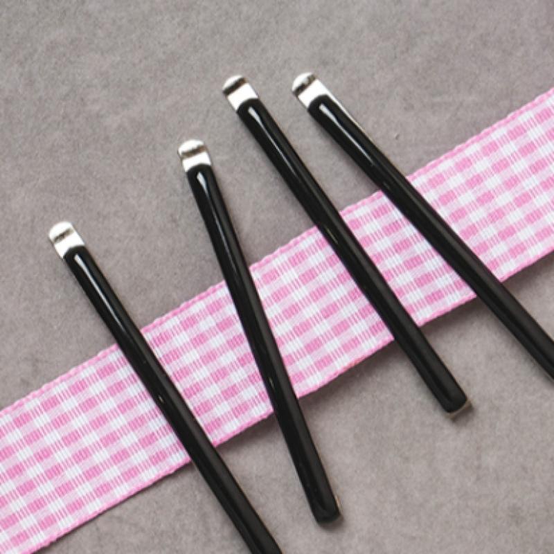 Daiso Indah Haarklammer Epoxy Runde Form 6er-Pack