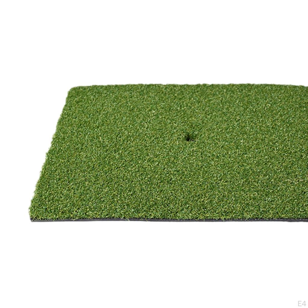 Golf Hitting Mat Artificial Turf Wear Resistant Realistic Premium Training Aid for Park Garage
