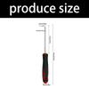 Universal Pulsator Washer Chassis Cleaning Tool With Reinforced Metal Hook For Home Appliance Repair