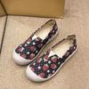 Fashion New In Arrival 2025 Slip On Women's Canvas Shoes High Quality Daily Routine Korean Walking Offer 39 Cheap Offers Ladies Footwear
