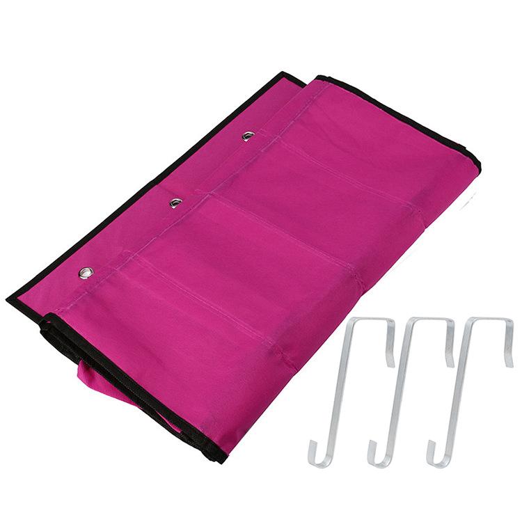 Home Daily Shoes Behind the Door Storage Bag Sundries Wall Hanging Bag Wardrobe Fabric Multi-layer Hanging Storage Bag