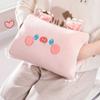 Tierförmiges Plüsch-Überwurfkissen Cartoon Büro Nickerchenkissen Geschenke Handwärmerkissen Schule