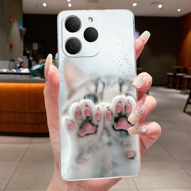 Casing For Realme 15T Luxury Cute Cool Boys Girls Soft Silicone Phone Case Back Cover For Realme 15T 5G Transparent TPU Shell