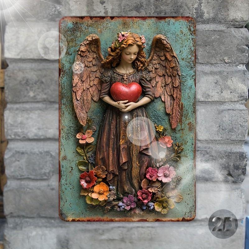 Metallschild im Valentinstags-Thema für Bar, Café, Restaurant