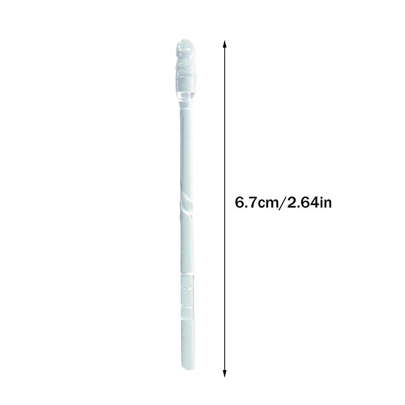 24Pcs/Box Disposable Sticky Ear Digger Pick Reusable Ear Cleaner Soft Ear Wax Removal Tool Earwax Remover For Olders Adult Kid