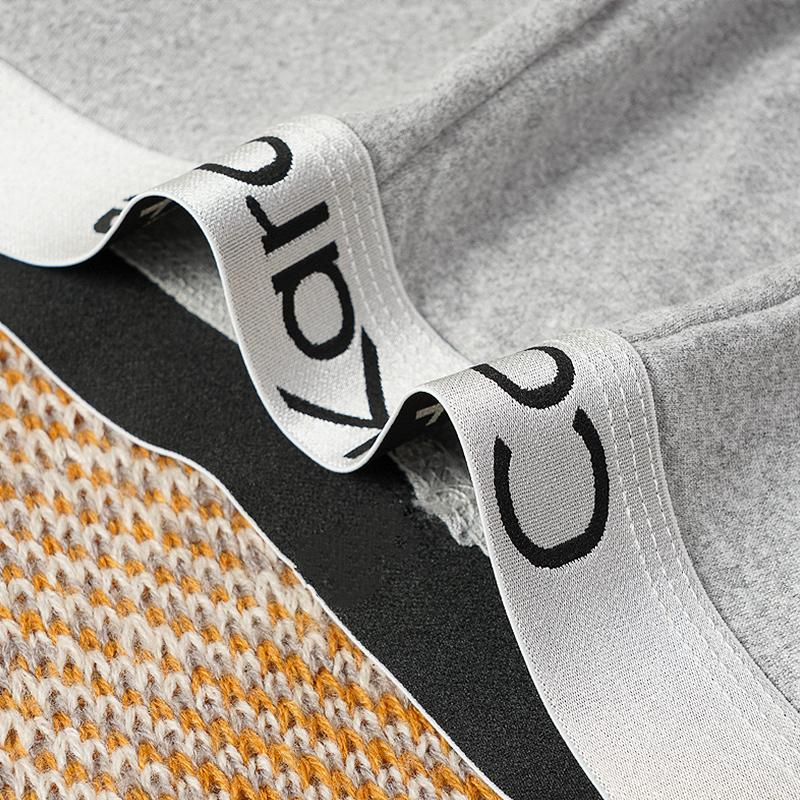 Boxers pour Homme Lettre Sous-vêtements Culottes Confortables Caleçons Shorts Cadeaux Sexy Pour Homme