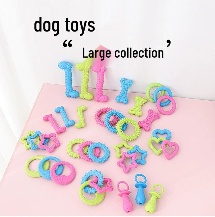 TPR Dog Chew Sticks: Bite-Resistant, Teeth-Cleaning, Boredom-Relief Pet Toys