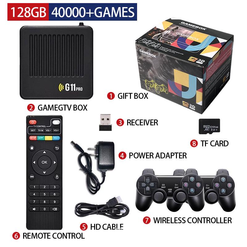 G11 Dual System 4K HD Game Console with WiFi for TV