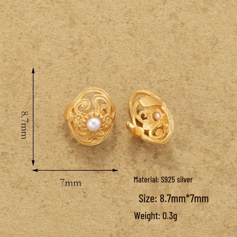 

Handmade S925 Silver Ruyi Clasp Bracelet with Jade, Corundum Butterfly Clip, and Decorative Ring - Jewelry Accessory P24