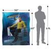 Star Trek CaptainÂ´s Chair Silky Supersoft Blanket