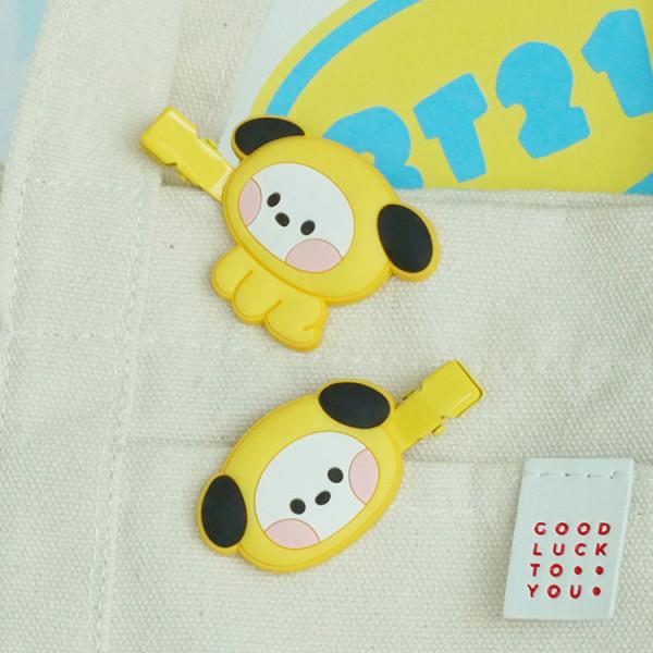 

Мини-заколка для волос Line Friends BT21 Chimmy