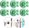 Silicone Toothbrush Holders Waterproof Self Adhesive Multi-Function Hooks Toothbrush Holders
