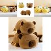 Adorable Capybara Turns Into Bee Stuffed Toy Doll Pillow Perfect For Children Gifts