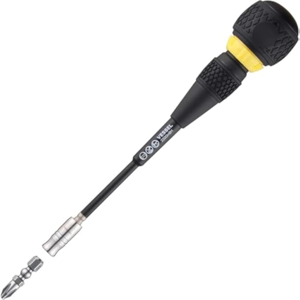 VESSEL - Ball Grip Ratchet Replacement Screwdriver 2200MBH120