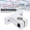 4PCs Shaft Bracket Hardware Fastener Aluminum Alloy Rail Accessory Industrial Tool SK10