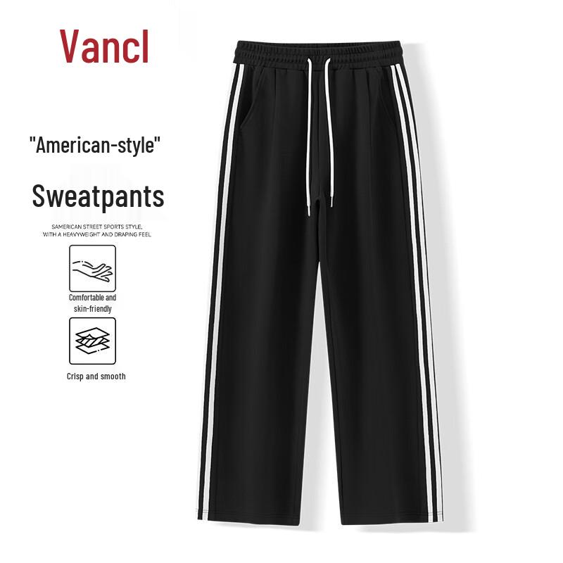 VANCL Men s Striped Straight-Leg Casual Pants M