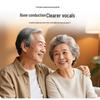 Silicone Bone Conduction Bluetooth Headphones for Moderate To Severe Hearing Loss (Behind-the-Ear, Elderly)