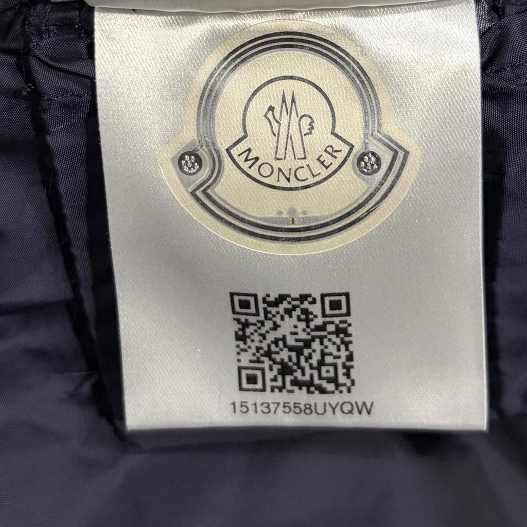 Moncler Down Knit Jacket Dark Navy Men's Size M Model C2091940280094789