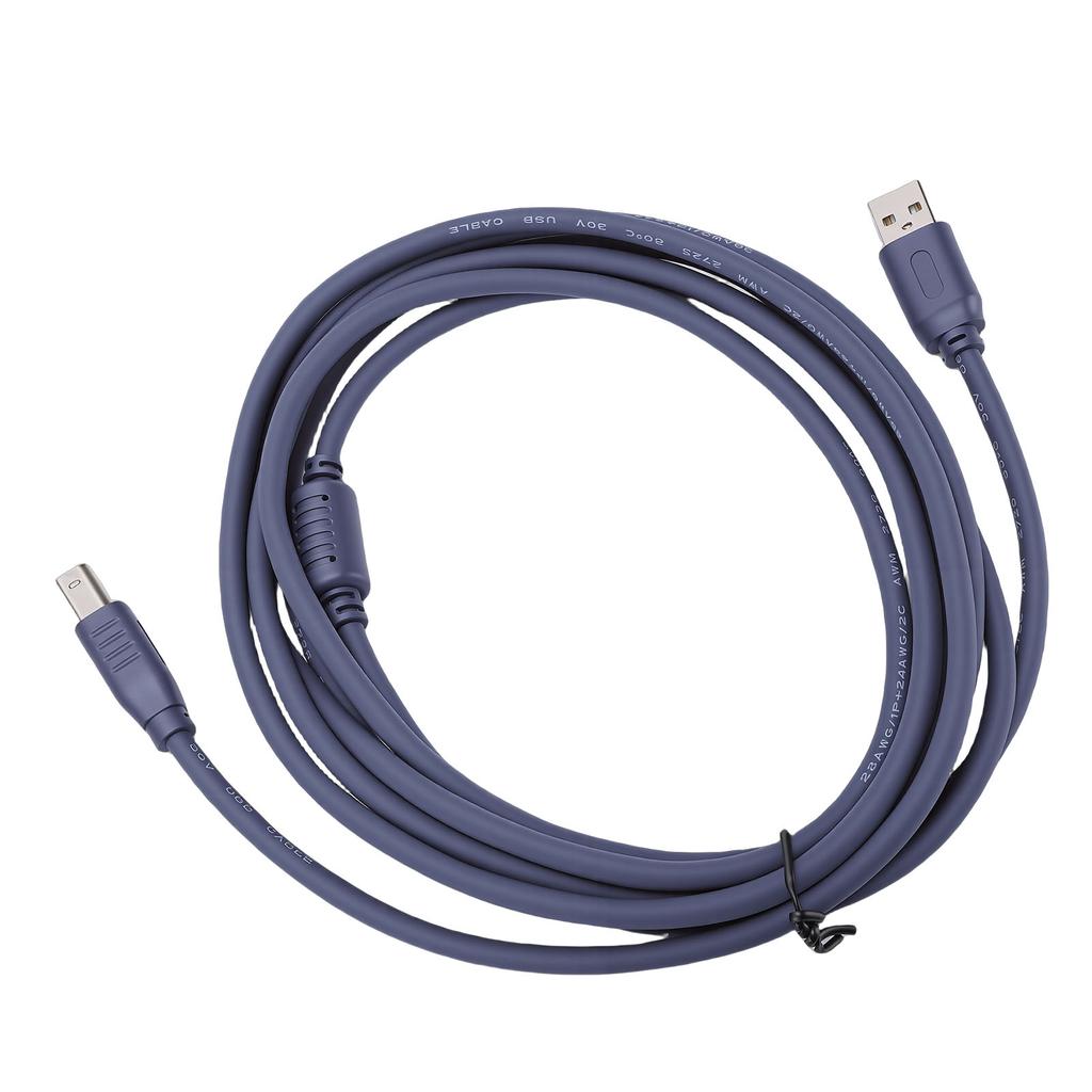 USB 2.0 Printer Cable USB A To B 3Metres High Speed 480Mbps Scanner Hard Drive Camera Piano for Laptop PC