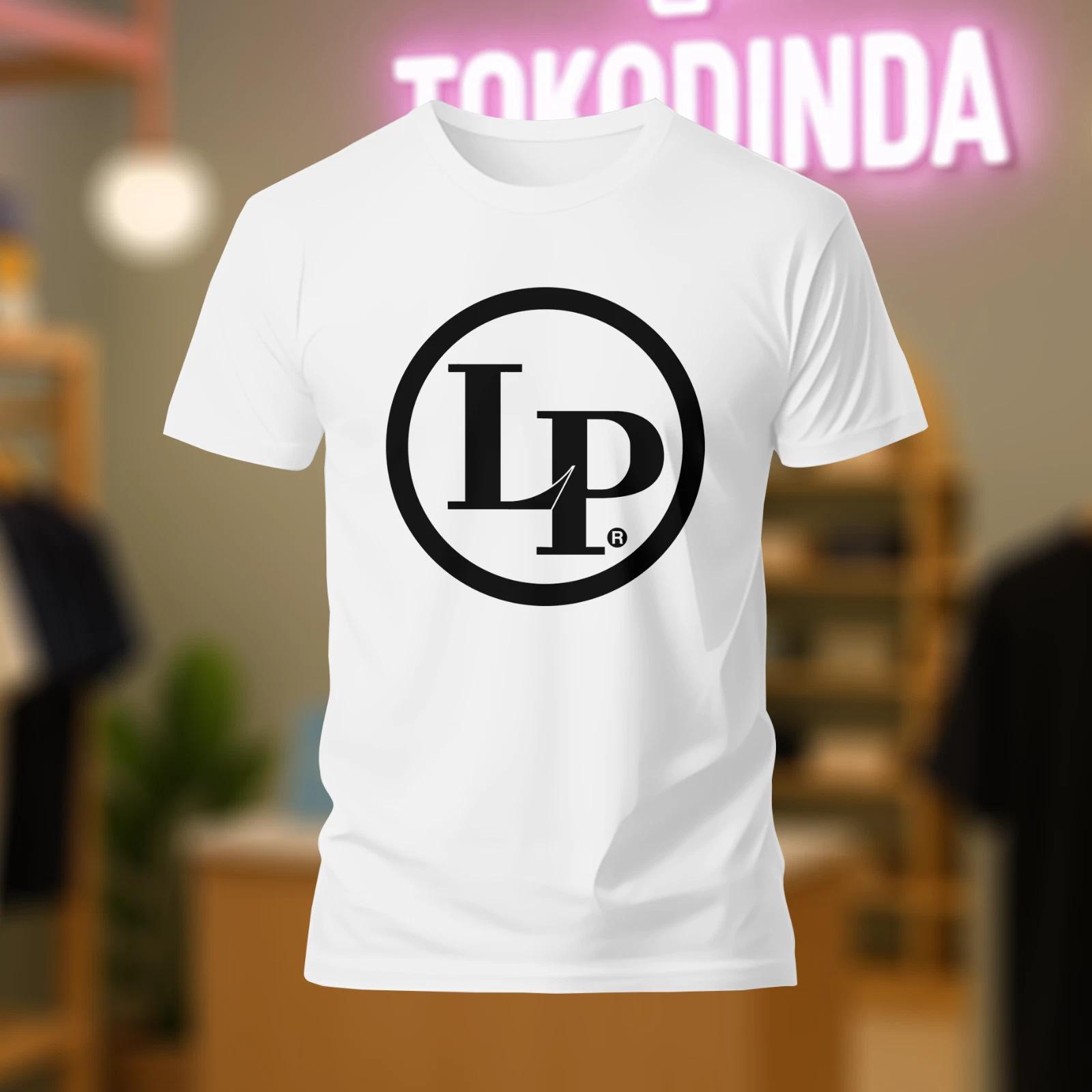 New LP Latin Percussion logo T-Shirt Funny Made In USA S-5XL XS