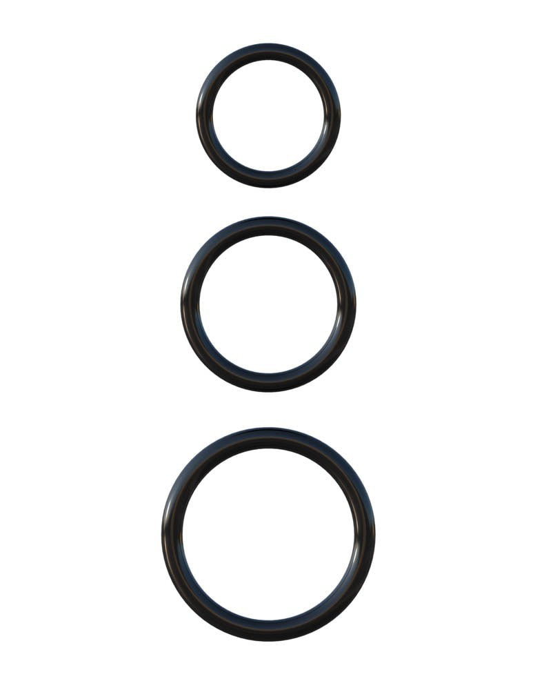 Lot de 3 cockrings Silicone C-Ringz - Fantasy C-ringz - Cockrings